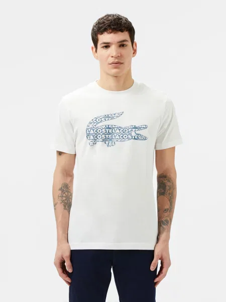 Футболка Lacoste білий