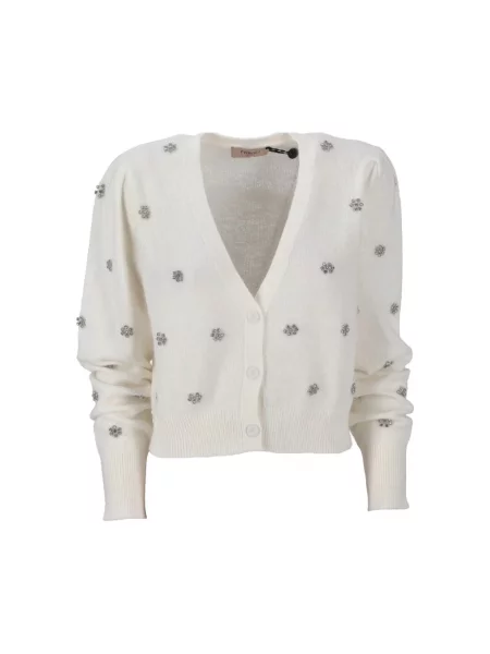 Kardigan Twinset biały