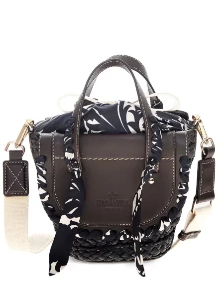 Torebka Cuba Lab z autografem brązowa