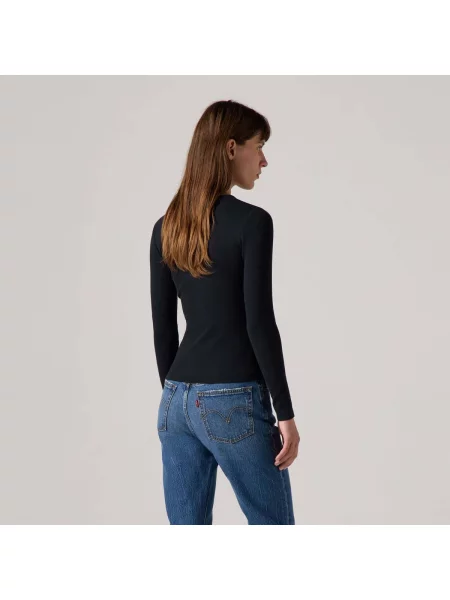 Majica dugih rukava Levi's® sa dugačkim rukavima crna
