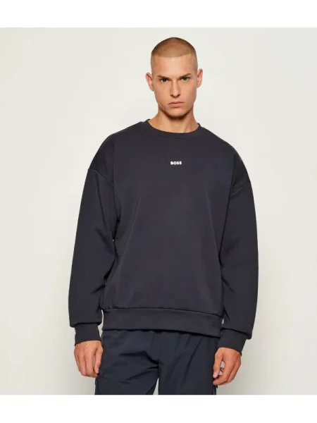 BOSS GREEN Hanorac Stenson | Oversize fit verde