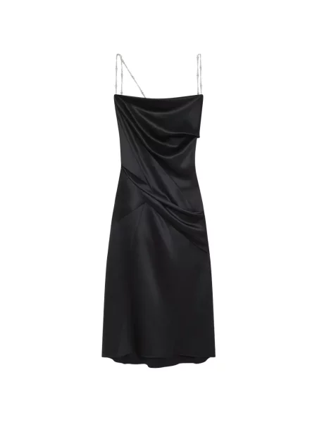 Rochie Givenchy cu perle cu bretele negru