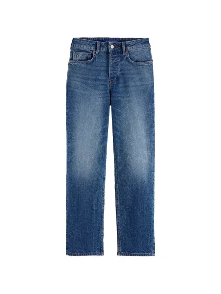 Blugi drepți Scotch & Soda albastru