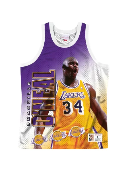 Vestă Mitchell & Ness alb