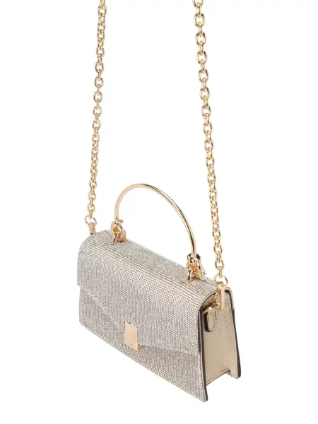 ALDO Ručna torbica MIRAMA zlatna / srebro bijela