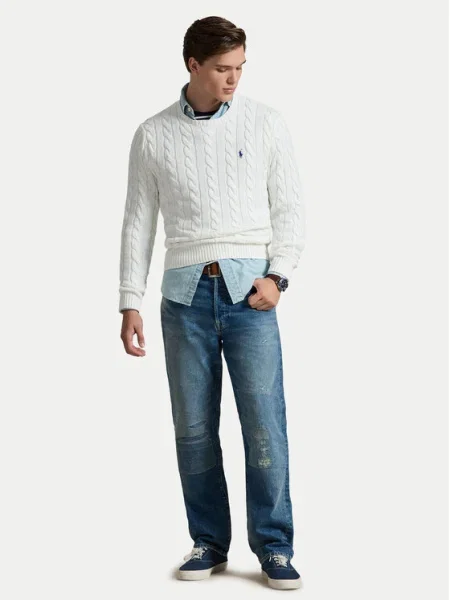 Polo Ralph Lauren Pulover alb