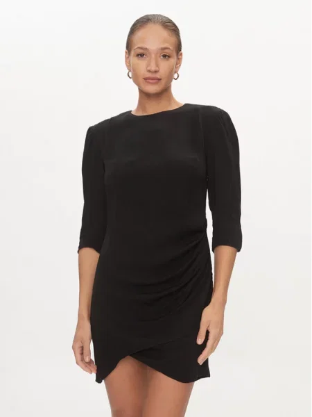 Cocktail obleka DKNY črna