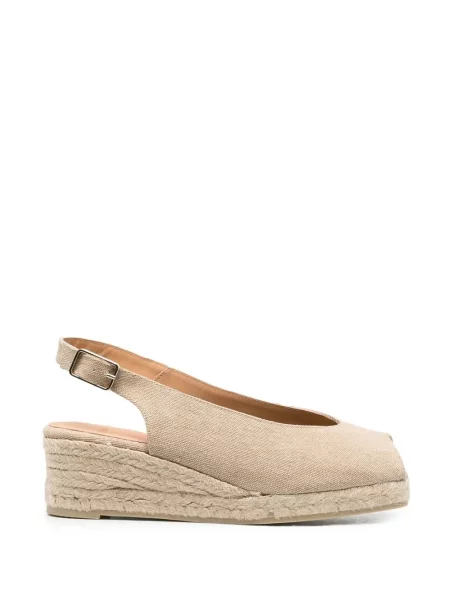 Espadrilky Castañer na klínovém podpatku