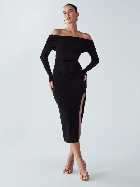 BWLDR Večernja haljina Piedra' crna