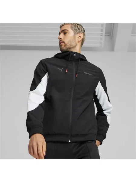 Tkana bluza dresowa Puma AMG czarna