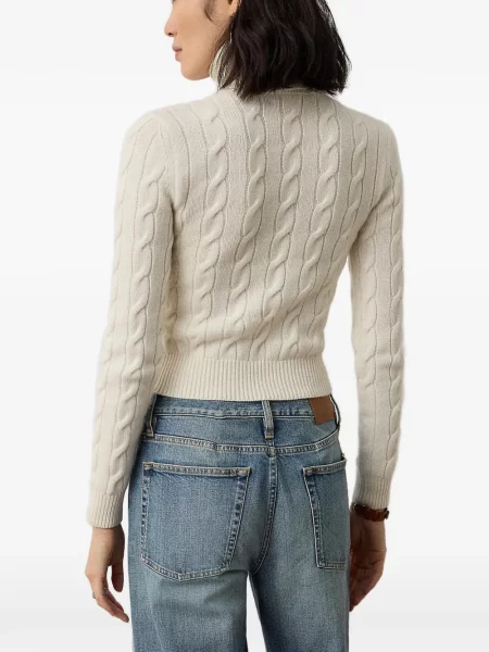Pledas flanelinis kepurė su snapeliu Polo Ralph Lauren su petnešėlėmis aplink kaklą violetinė