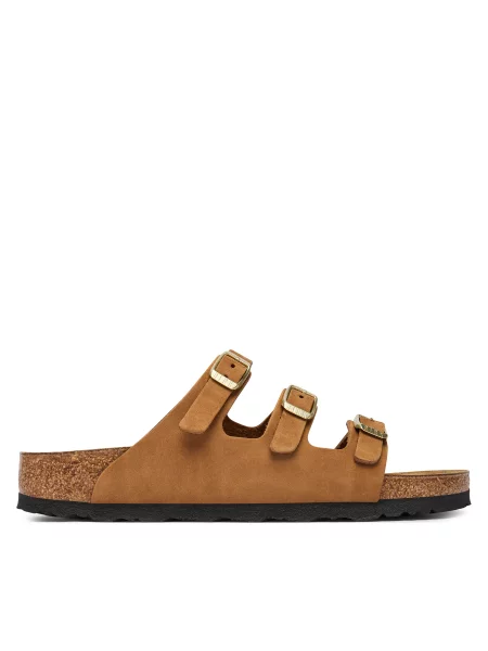 Papuci Birkenstock maro