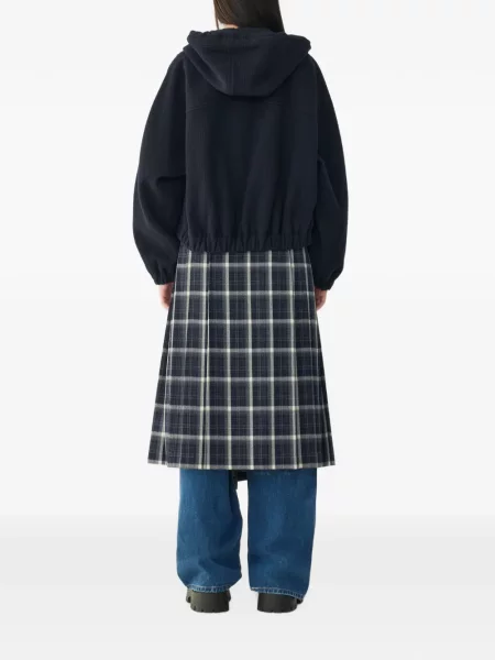 Hoodie Tomboy κοτλέ μπλε