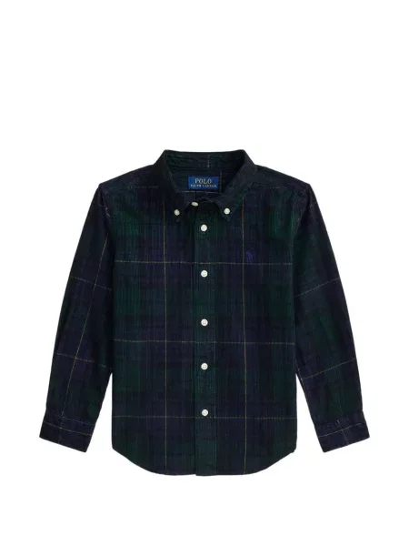 Dětska košile Polo Ralph Lauren modrá