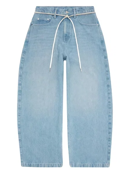 Дънки Aboutblank с връзки синьо