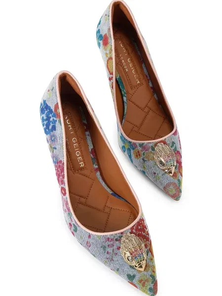 Туфли Kurt Geiger London на шпильке синие