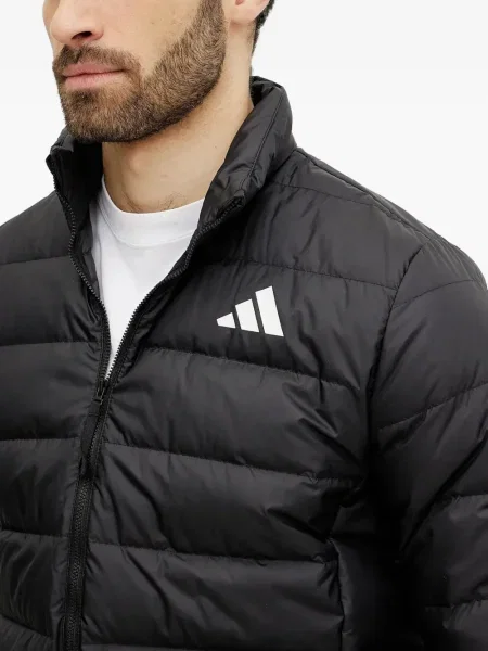 Trening Adidas alergare cu glugă cu broderie gri
