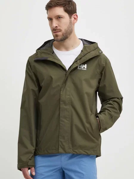 Jakna Helly Hansen za muškarce za prijelazno razdoblje zelena