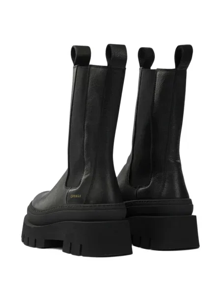 Botine Copenhagen cu platformă negru