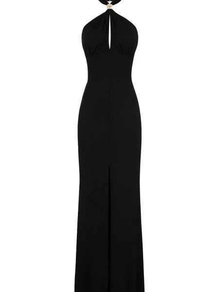 Sukienka koktajlowa Elisabetta Franchi czarna