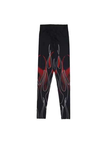 Legginsy Vision Of Super z nadrukiem czarne
