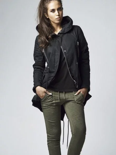 Parka Urban Classics czarna