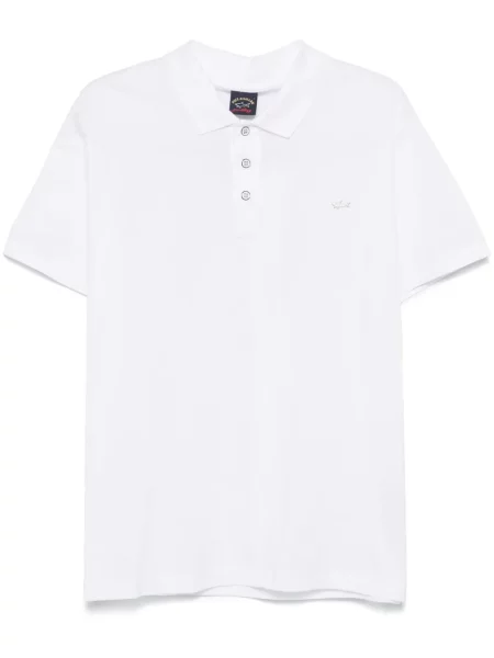Polo Paul & Shark alb