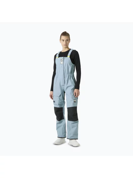 Pantaloni de navigație pentru femei Helly Hansen Pier Bib windy blue albastru