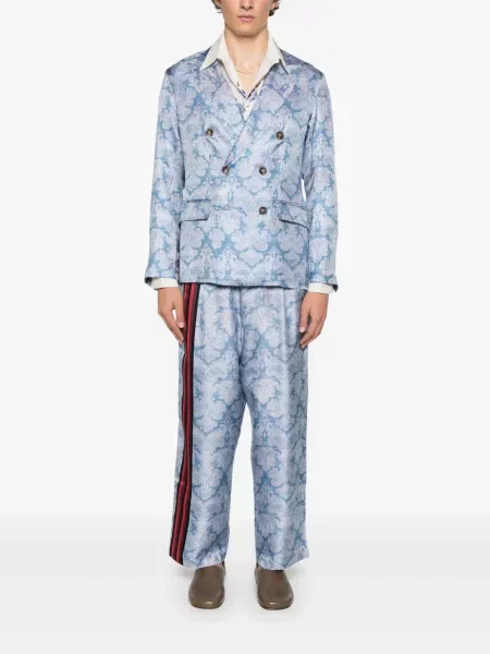 Pantaloni Pierre-louis Mascia albastru