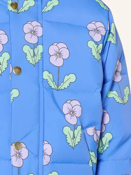 Mini Rodini Kurtka Pikowana blau niebieska