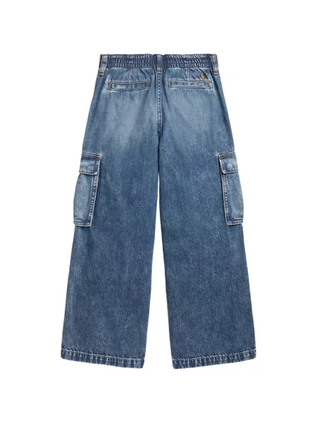Jeansy dziecięce Polo Ralph Lauren niebieskie