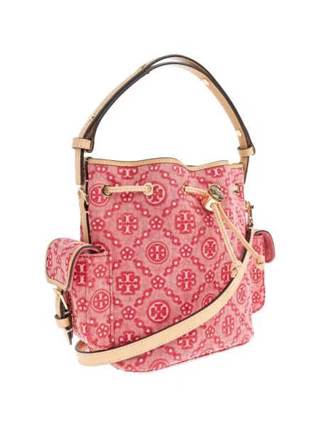 Geantă bucket Tory Burch roșu
