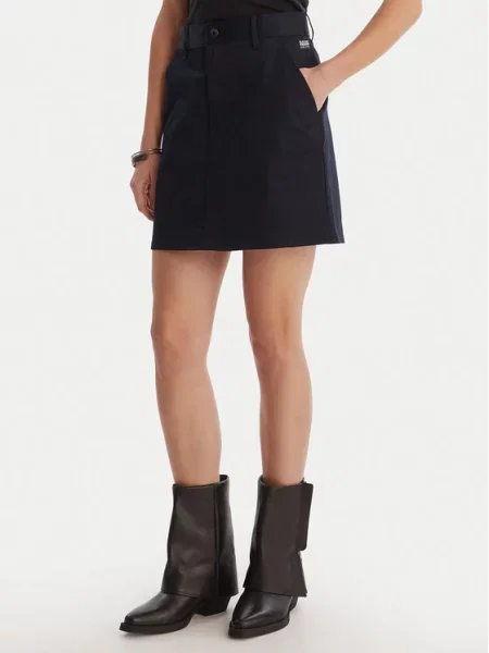 G-Star Raw Spódnica mini Granatowy