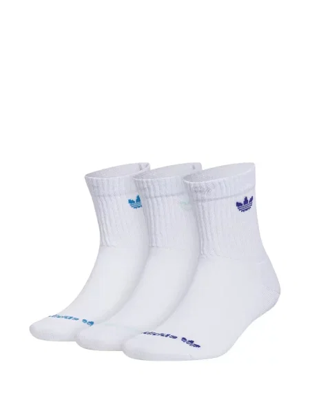 Papuci Adidas tricotate alb