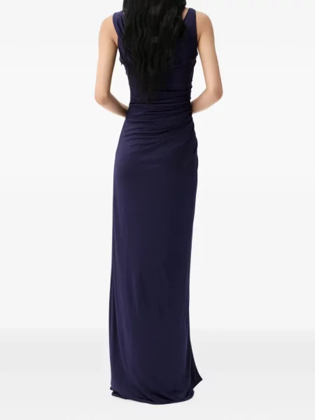 Rochie Versace din jerseu albastru