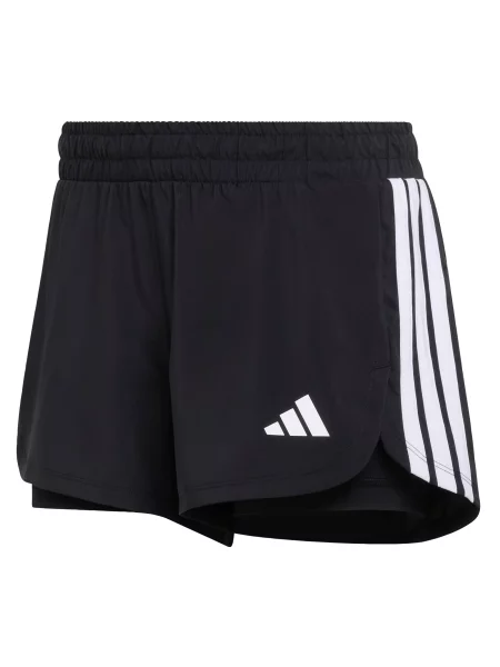 ADIDAS PERFORMANCE Pantaloni sport Pacer negru alb