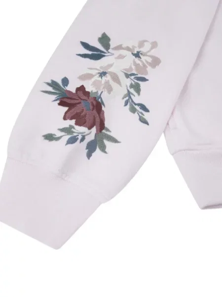 Bluza z kapturem dziecięca Abercrombie Fitch różowa