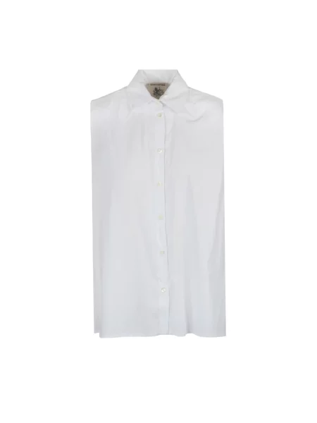 Koszula Semicouture bez rękawów biała