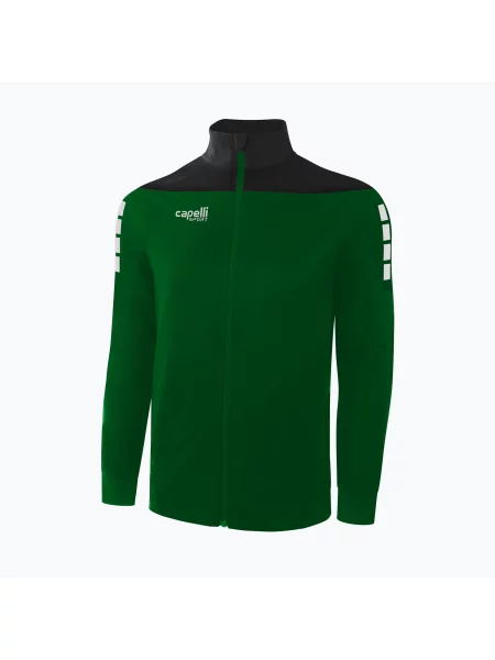 Fotbalová mikina Capelli Tribeca Adult Training green/black černá