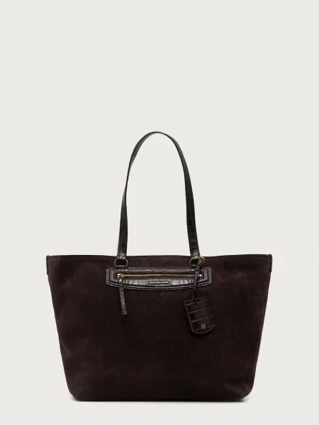 Geantă shopper Michael Michael Kors din piele maro