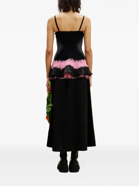 Spódnica Ph5 z falbankami czarna