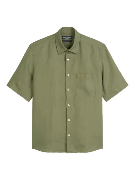 Cămașă Marc O'polo scurtă verde