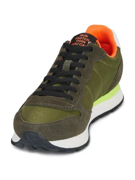 Pantofi Sun68 verde