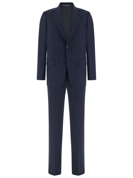 Boggi Milano Costum bleumarin / deschis gri