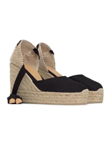 Espadryle Castaner czarne