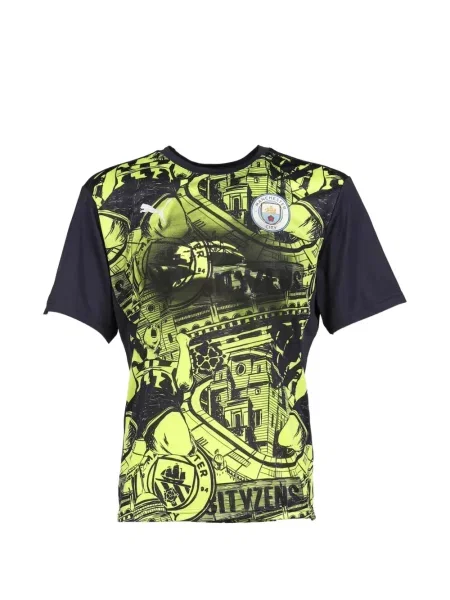 Fotbal scurt tricou Prototypes cu imagine galben