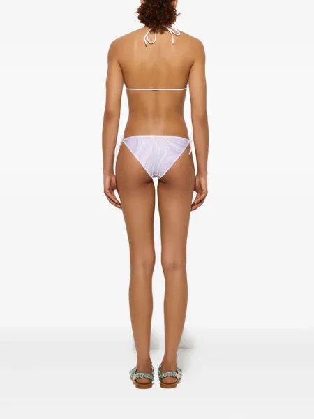 Top Pucci cu imagine alb