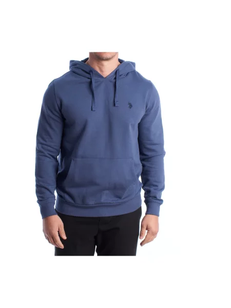 Bluza z kapturem U.s Polo Assn. niebieska