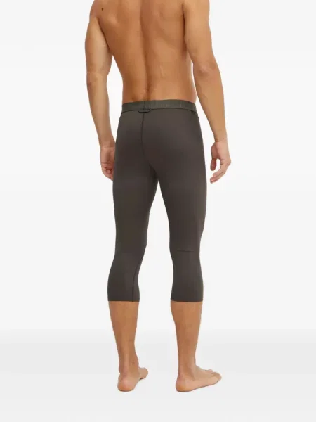 Decupat leggings Peak Performance cu autograf gri
