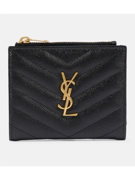 Portofel Saint Laurent din piele negru